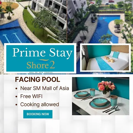 18100 Shore 2 T2 Budget-Friendly Condotel Near Moa By Prime Stay